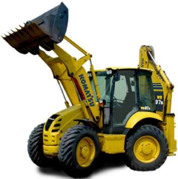 KOMATSU WB 140 PS-2 filtry